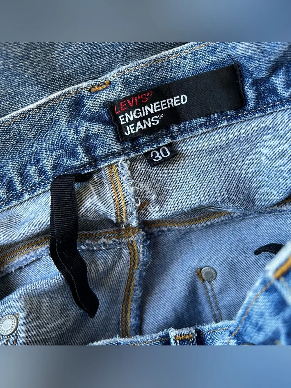 (๑ ⁍̥̥̥᷅ ᴈ⁍̥̥̥᷅) Y (⁌̥̥̥᷄ε ⁌̥̥̥᷄ ๑)  Vintage Levis Engineered Jeans